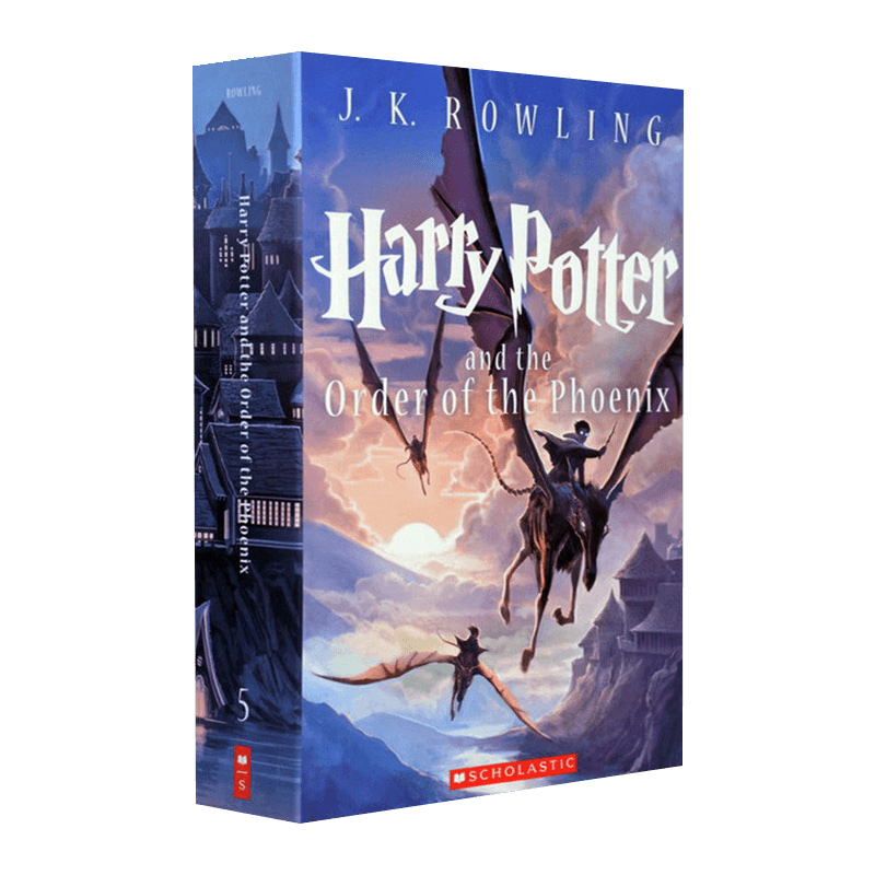Harry Potter and the Order of the Phoenix #5 美版新版 J K Rowling 著 儿童读物原版书外版书 新华书店正版图书籍 SCHOLASTIC